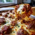 dump and bake meatball casserole recipe