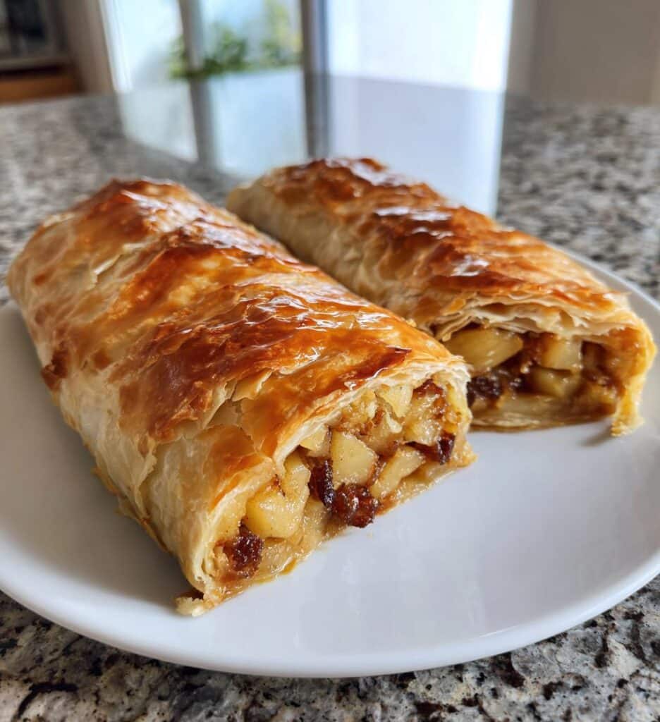 easy apple strudel