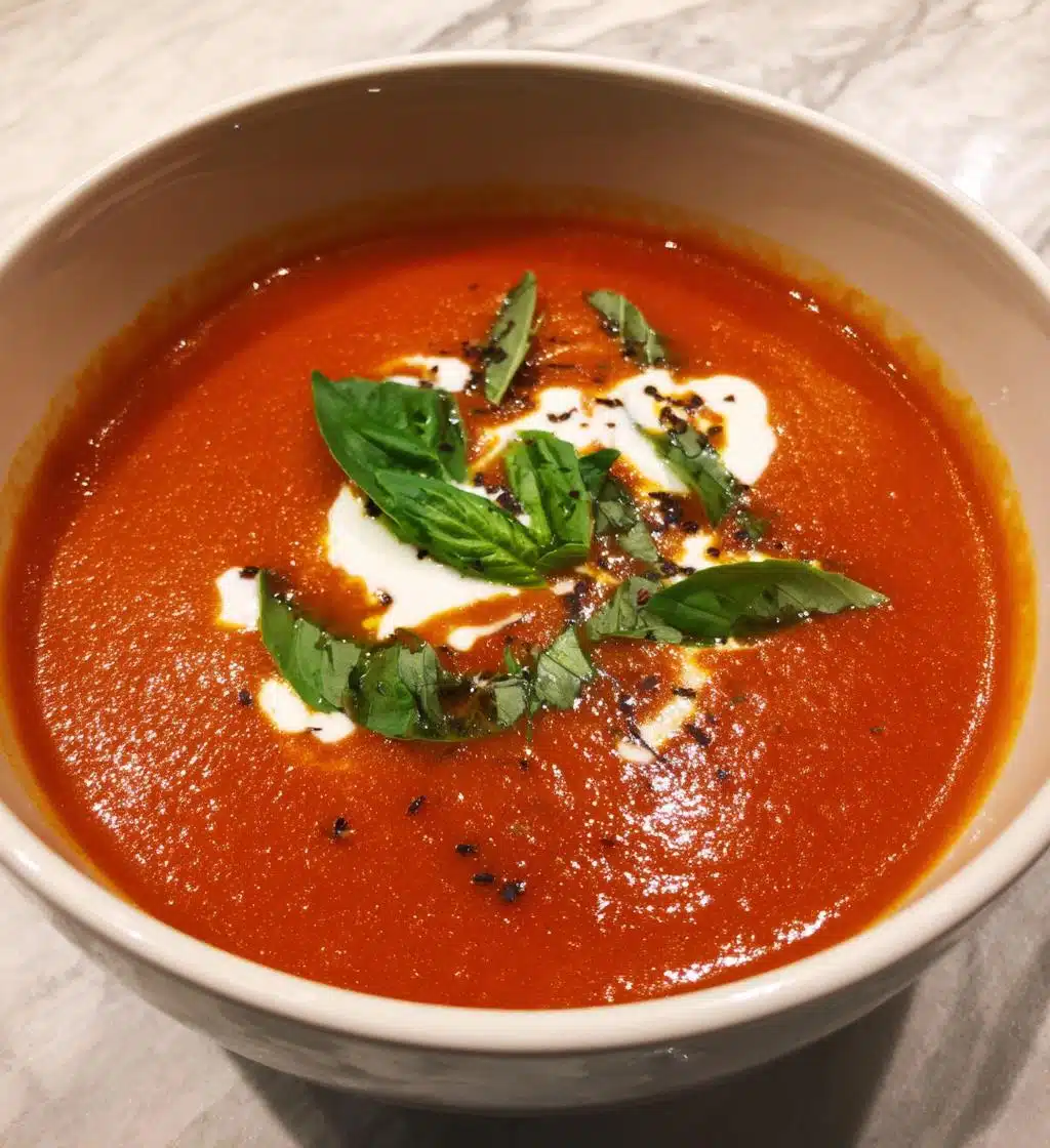 easy tomato soup recipe simple steps comfort