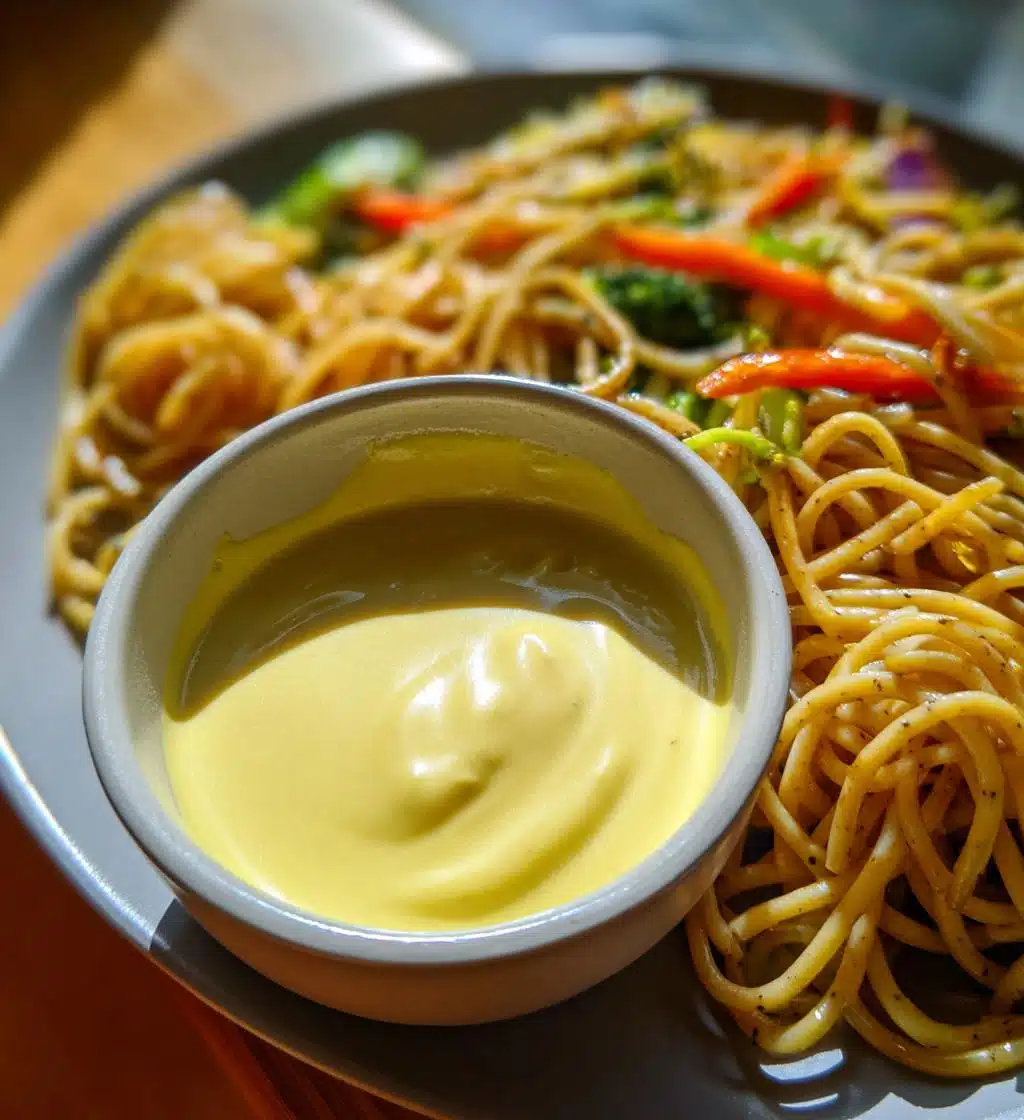 easy vegan cheese sauce recipe - detail 1