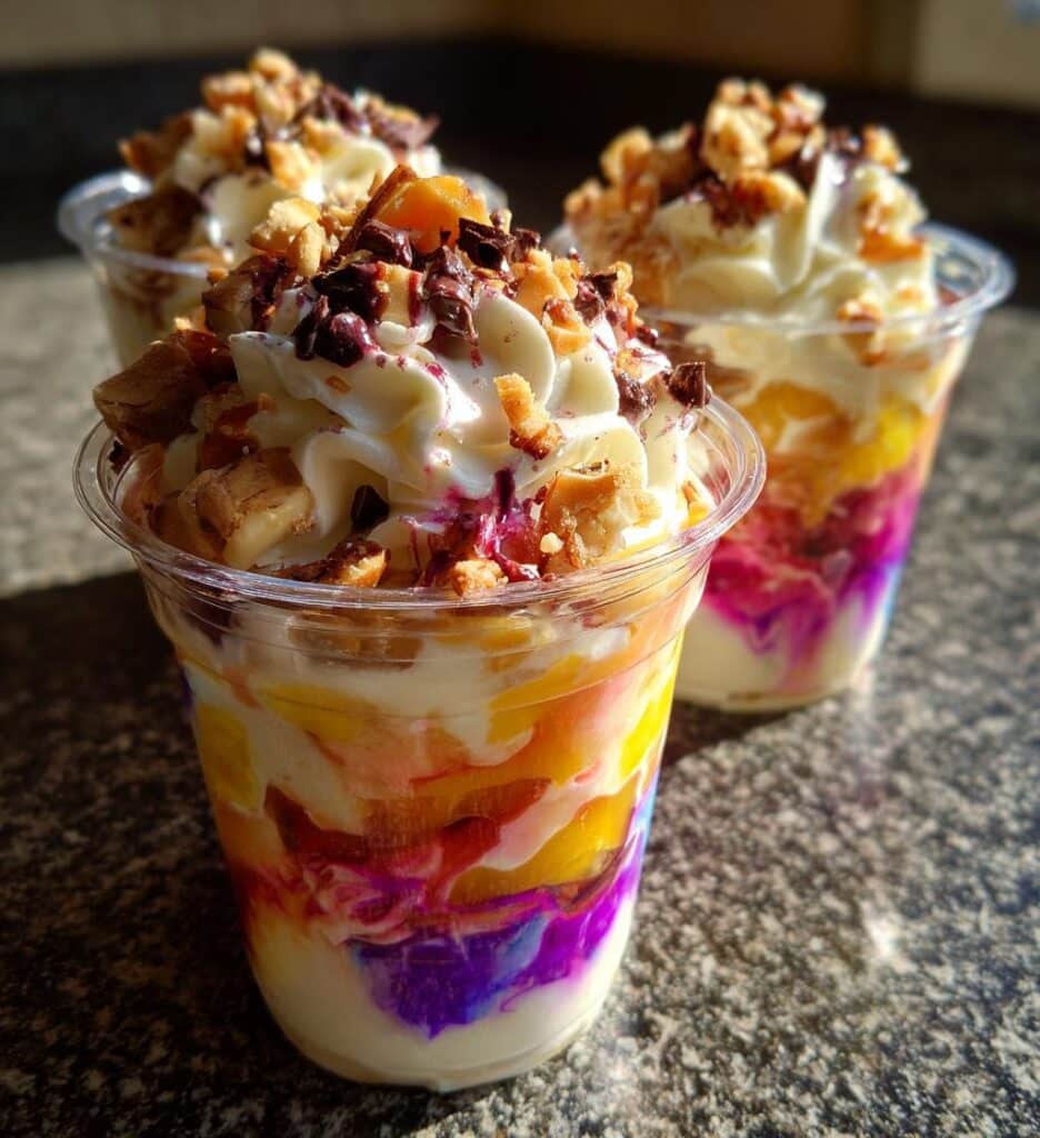 frozen yogurt cups