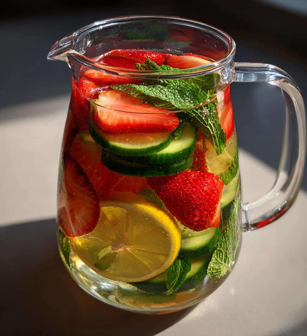 fruit infused water - detail 1