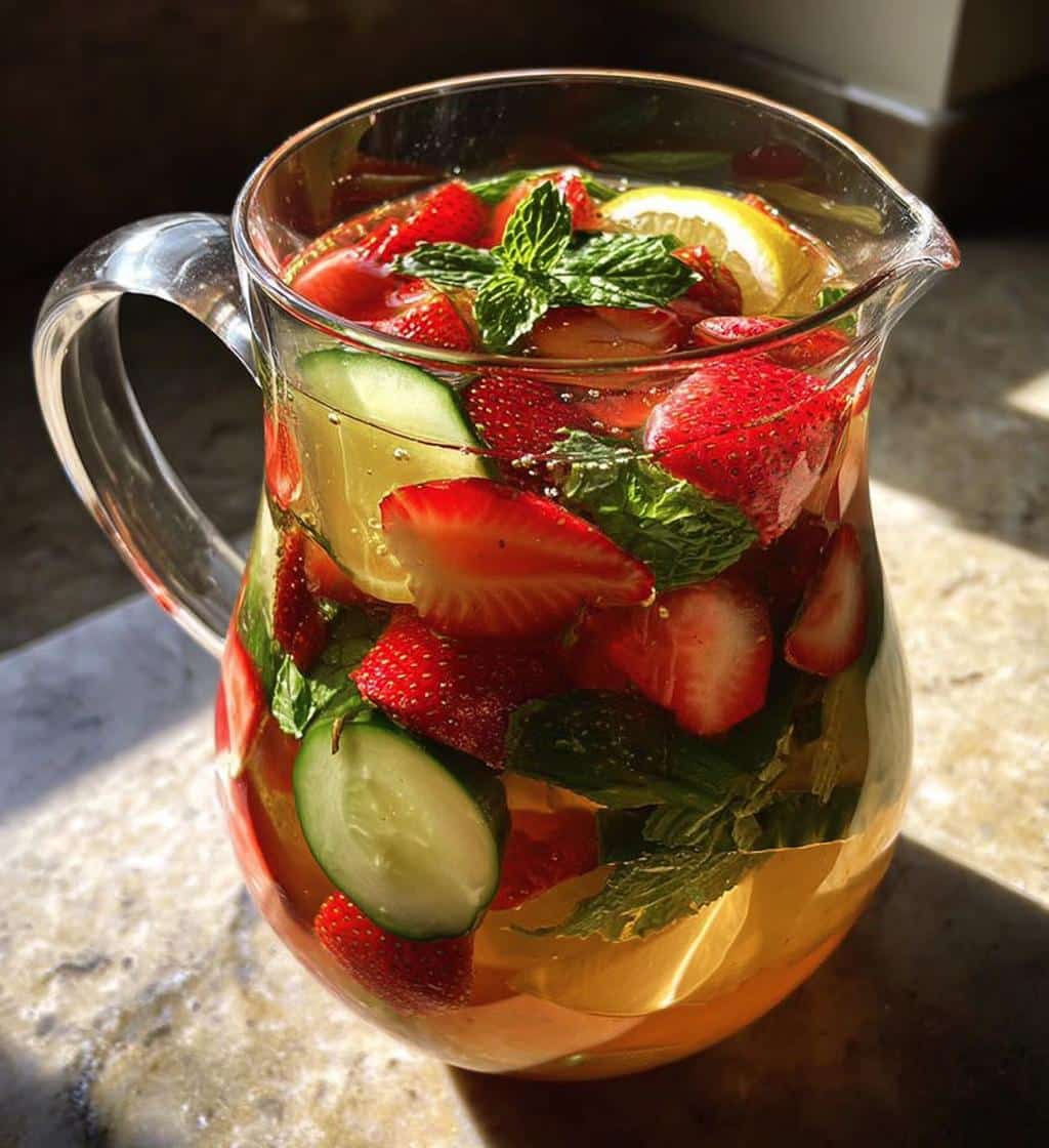 fruit infused water