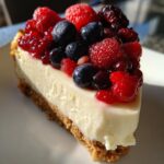fruity cheesecake vegan recipe