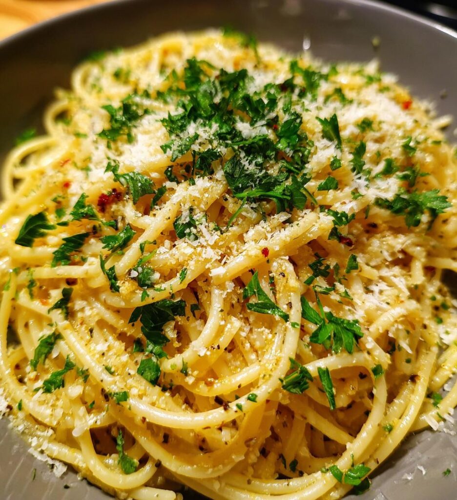 garlic butter pasta