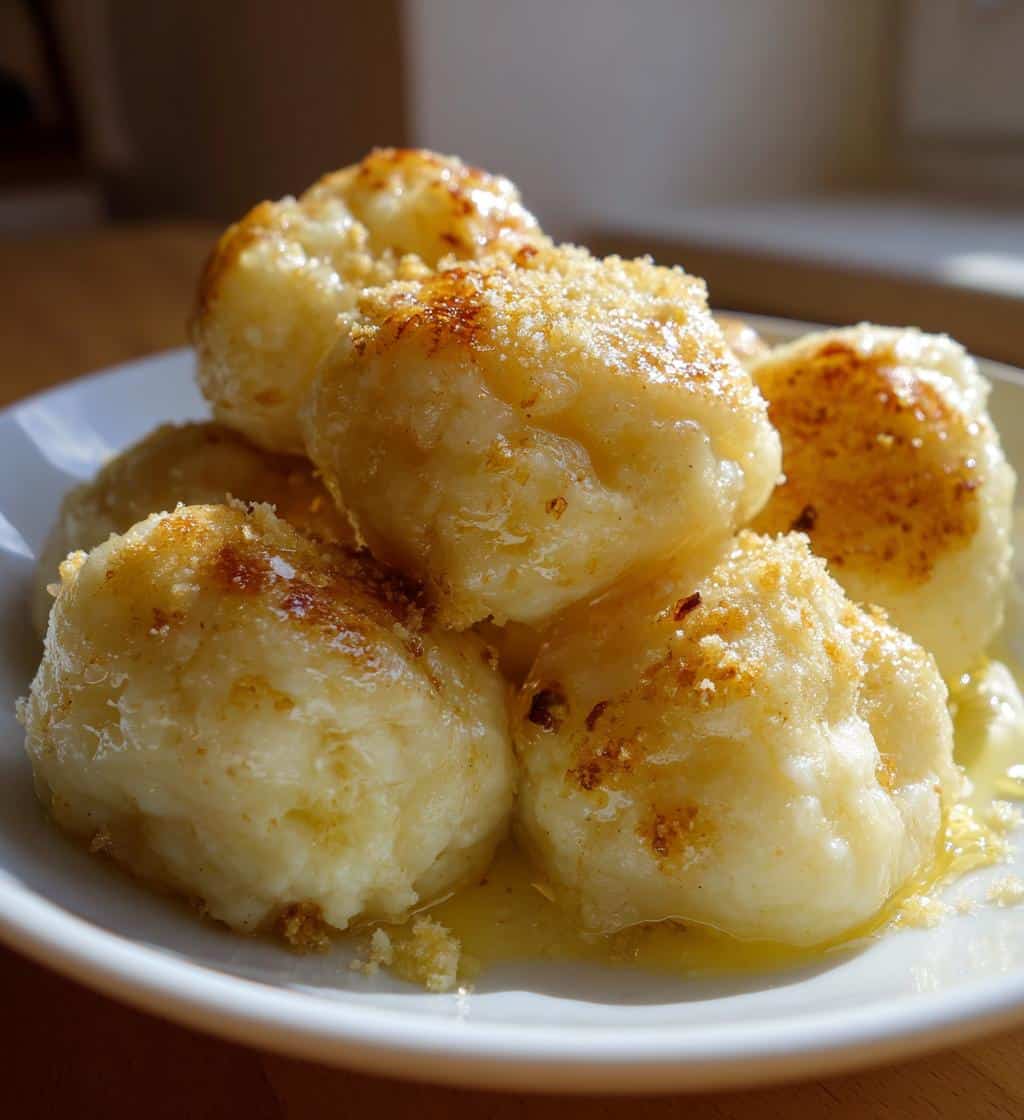 german potato dumplings - detail 1