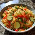 glass noodle salad