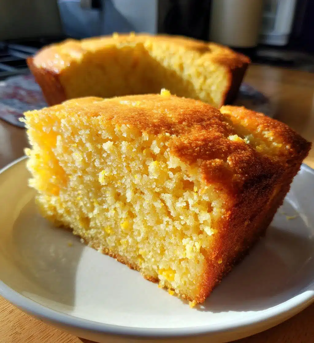 gluten free vegan cornbread - detail 1