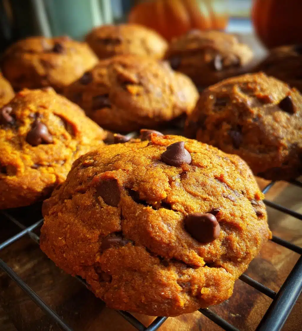 gluten free vegan pumpkin cookies - detail 1