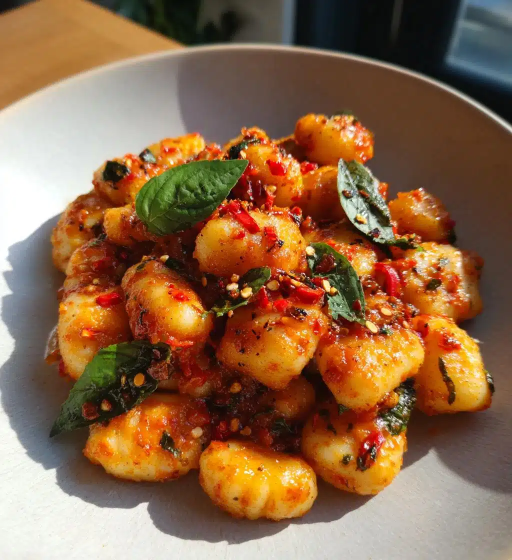 gnocchi arrabbiata vegan gluten free - detail 1