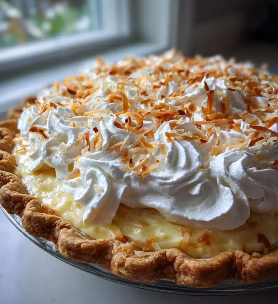 grandmas coconut cream pie recipe