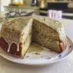 grey lavender cake with honey lemon glaze recipe