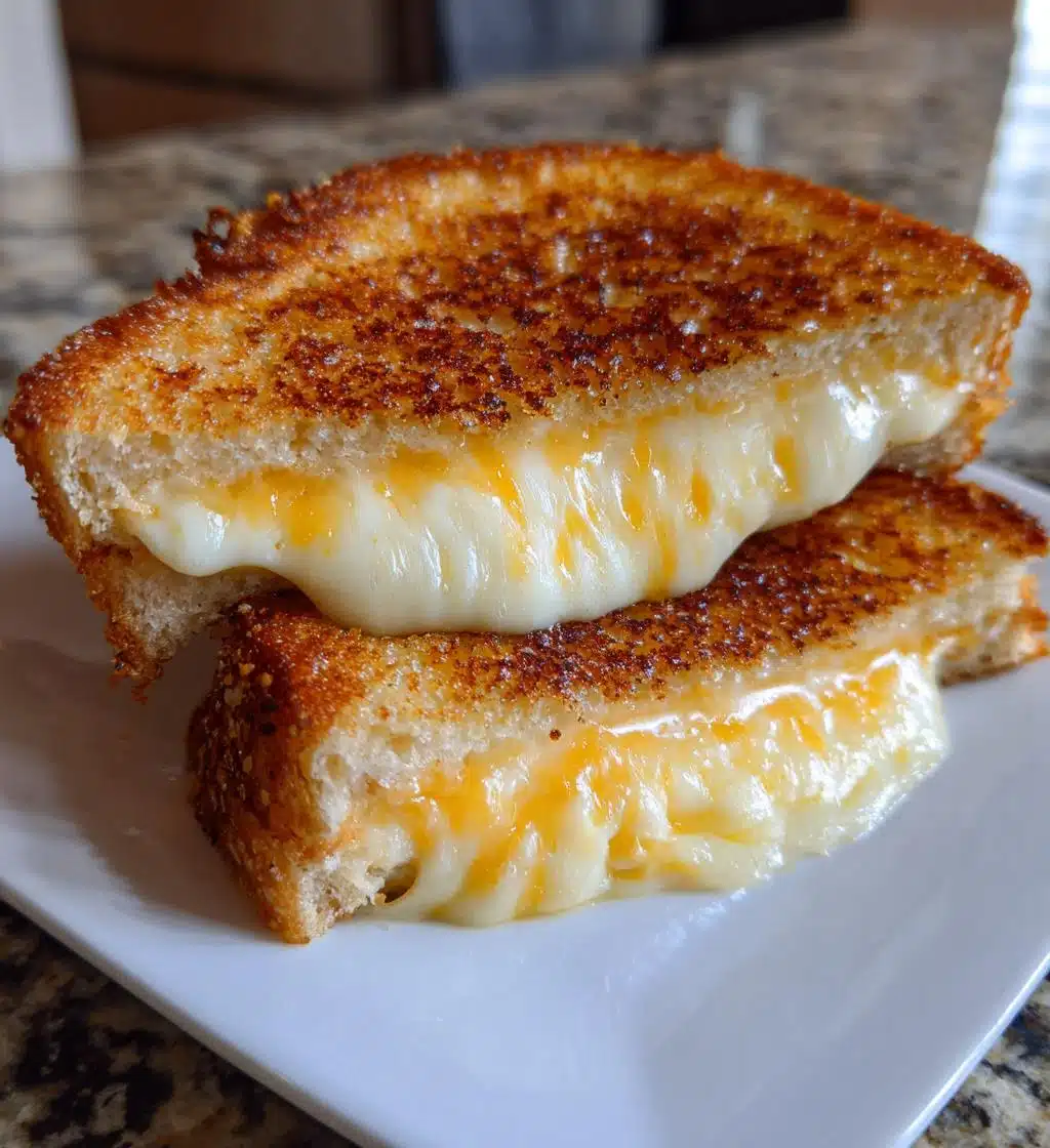 grilled cheese sandwich cheesy perfection recipe - detail 1