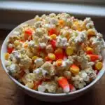 halloween candy corn popcorn recipe