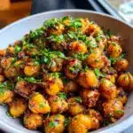 harissa chickpeas