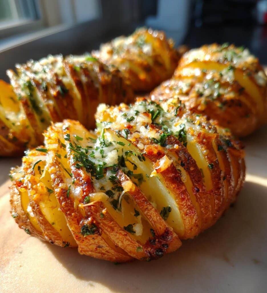 hasselback potatoes recipe
