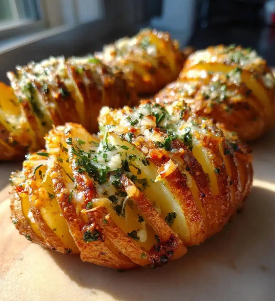 hasselback potatoes recipe