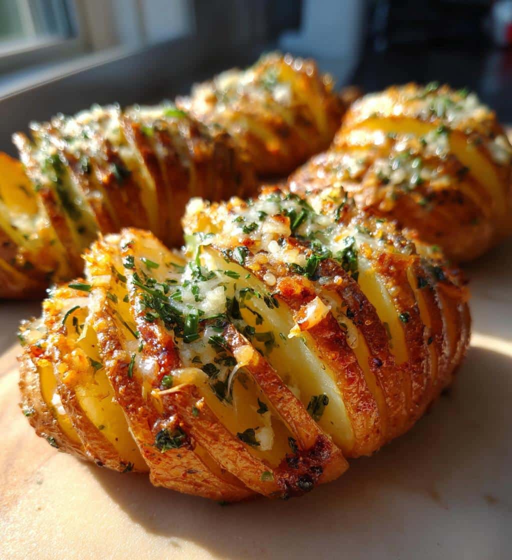 hasselback potatoes recipe