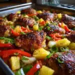 hawaiian chicken sheet pan tropical escape for dinner