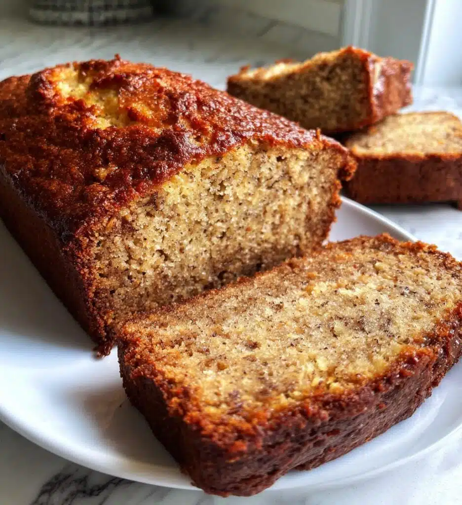 healthy banana bread