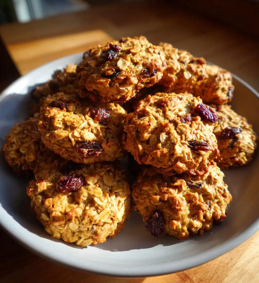 healthy breakfast cookies - detail 1