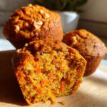 healthy carrot muffins