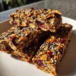 healthy granola bars vegan snack