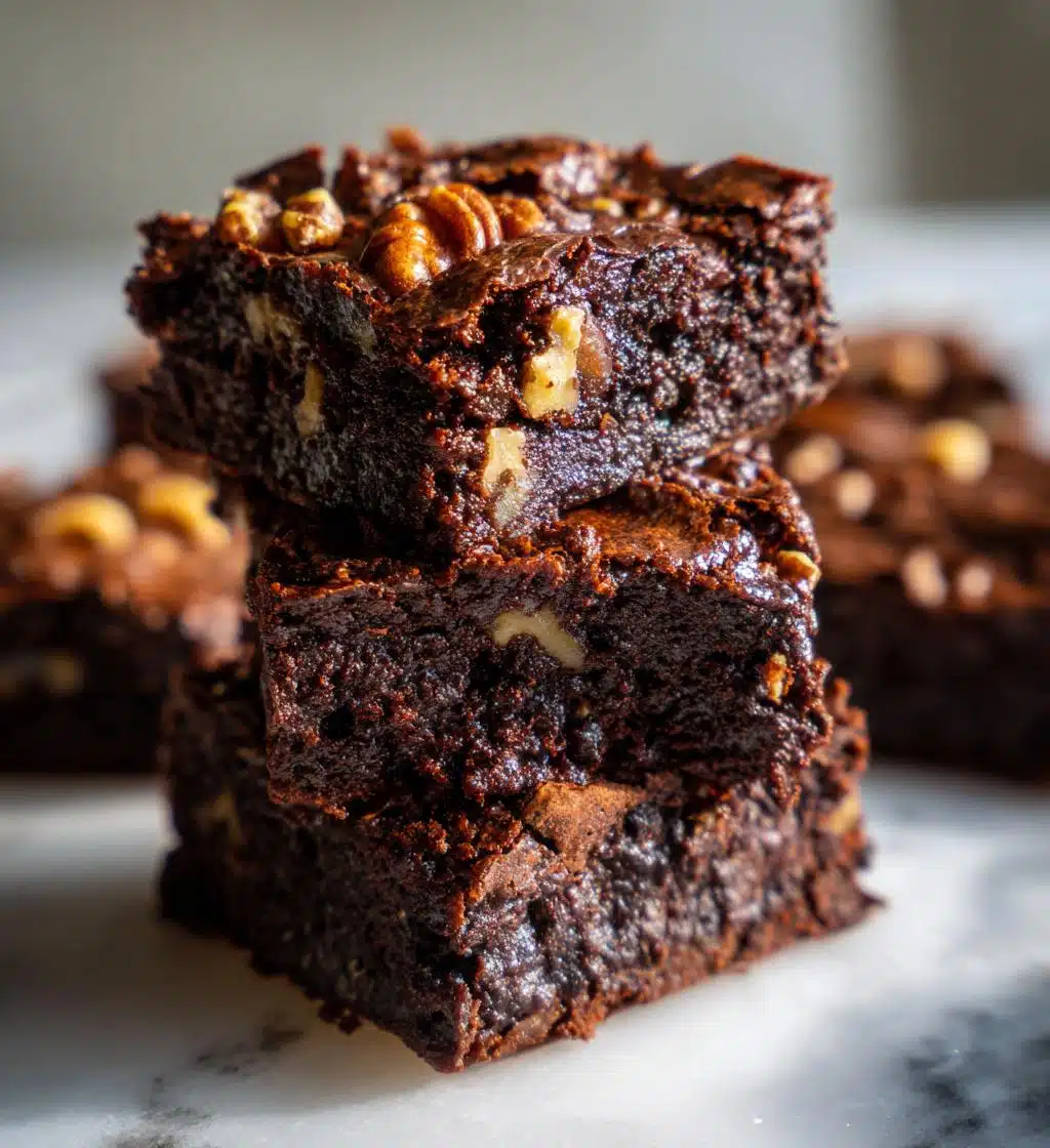 healthy no bake brownies vegan gluten free - detail 1