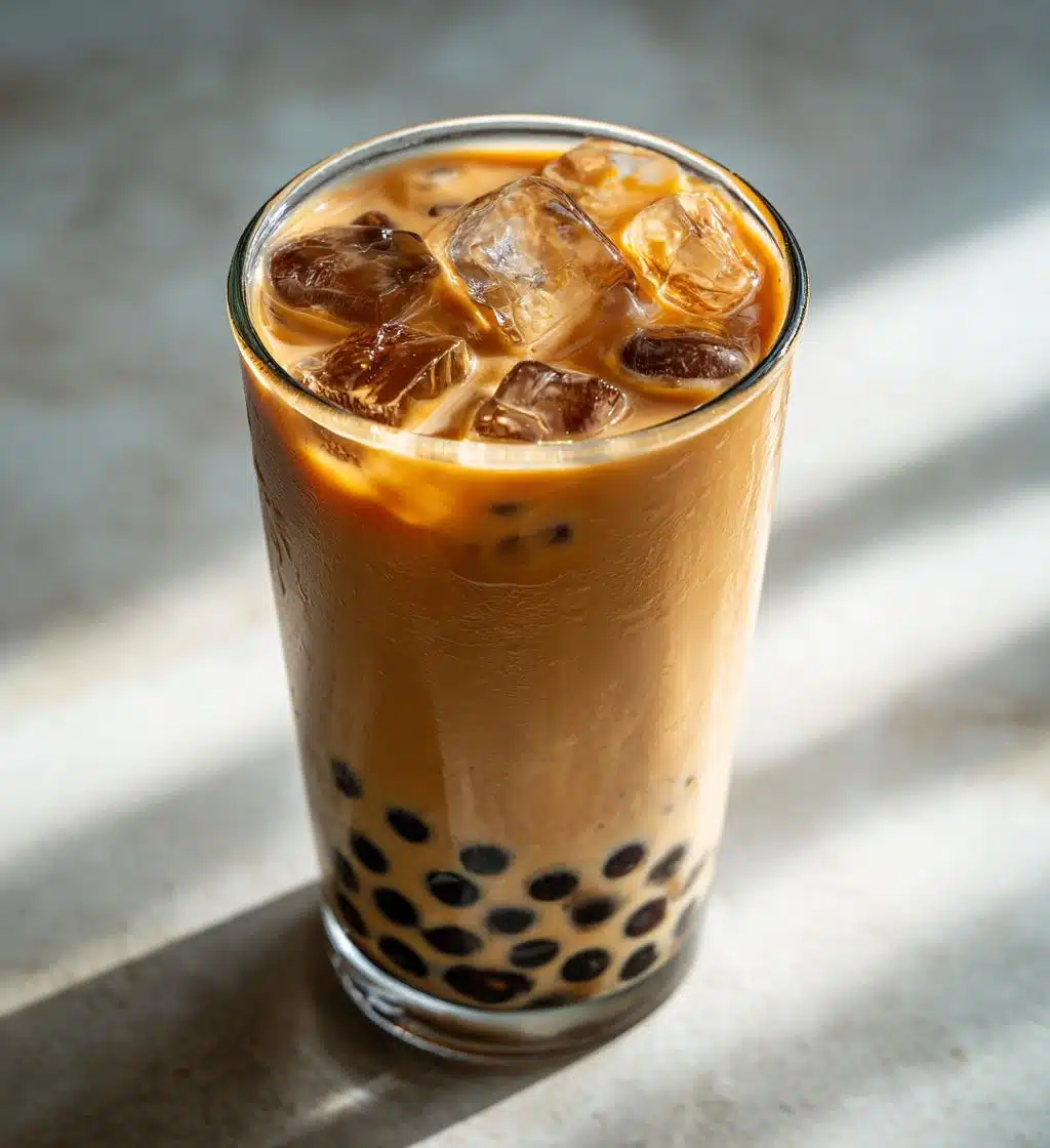 homemade bubble tea - detail 1
