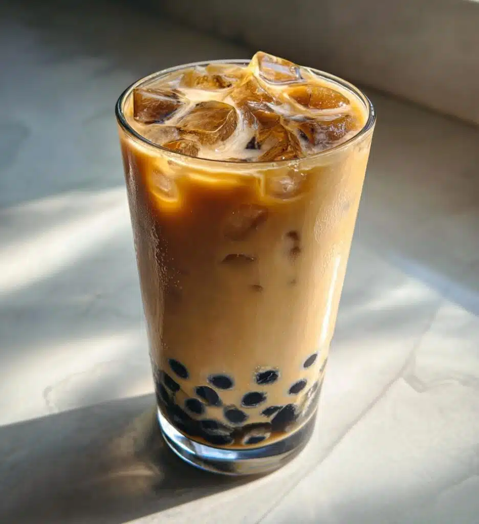 homemade bubble tea