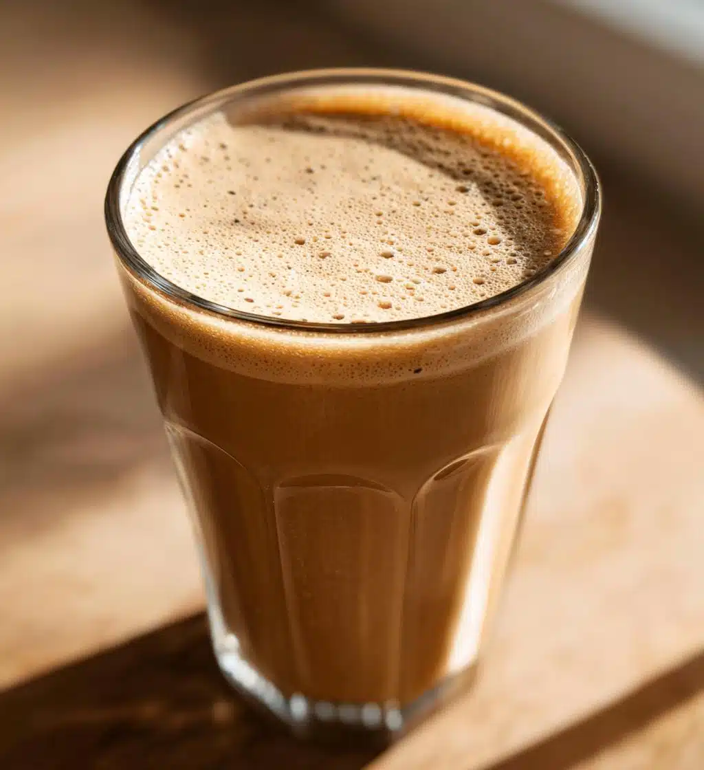 homemade hemp milk - detail 1