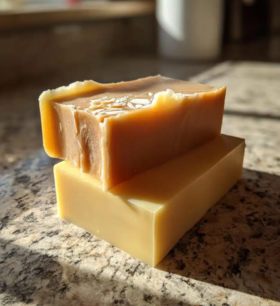 homemade shampoo bar diy soap recipe