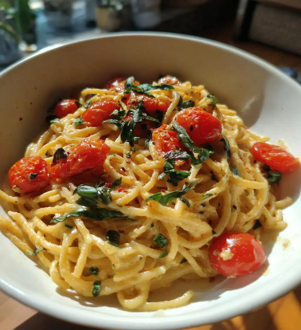 hummus pasta - detail 1