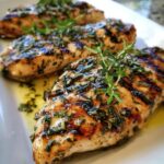 juicy grilled chicken mediterranean herbs