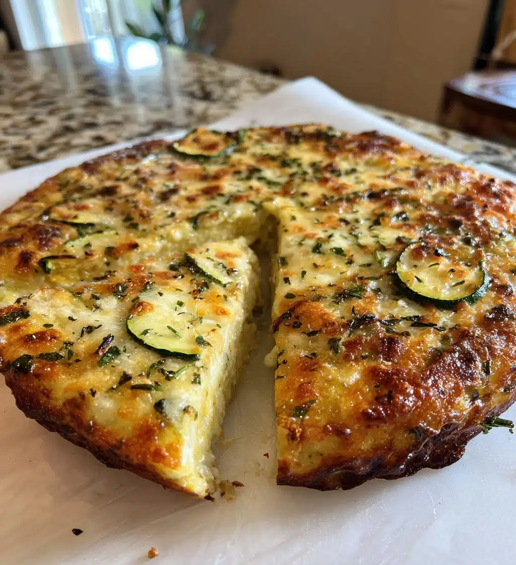 keto zucchini pizza crust