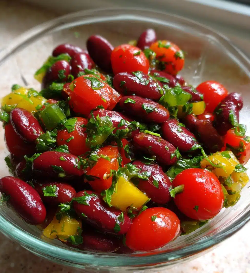 kidney bean salad - detail 1