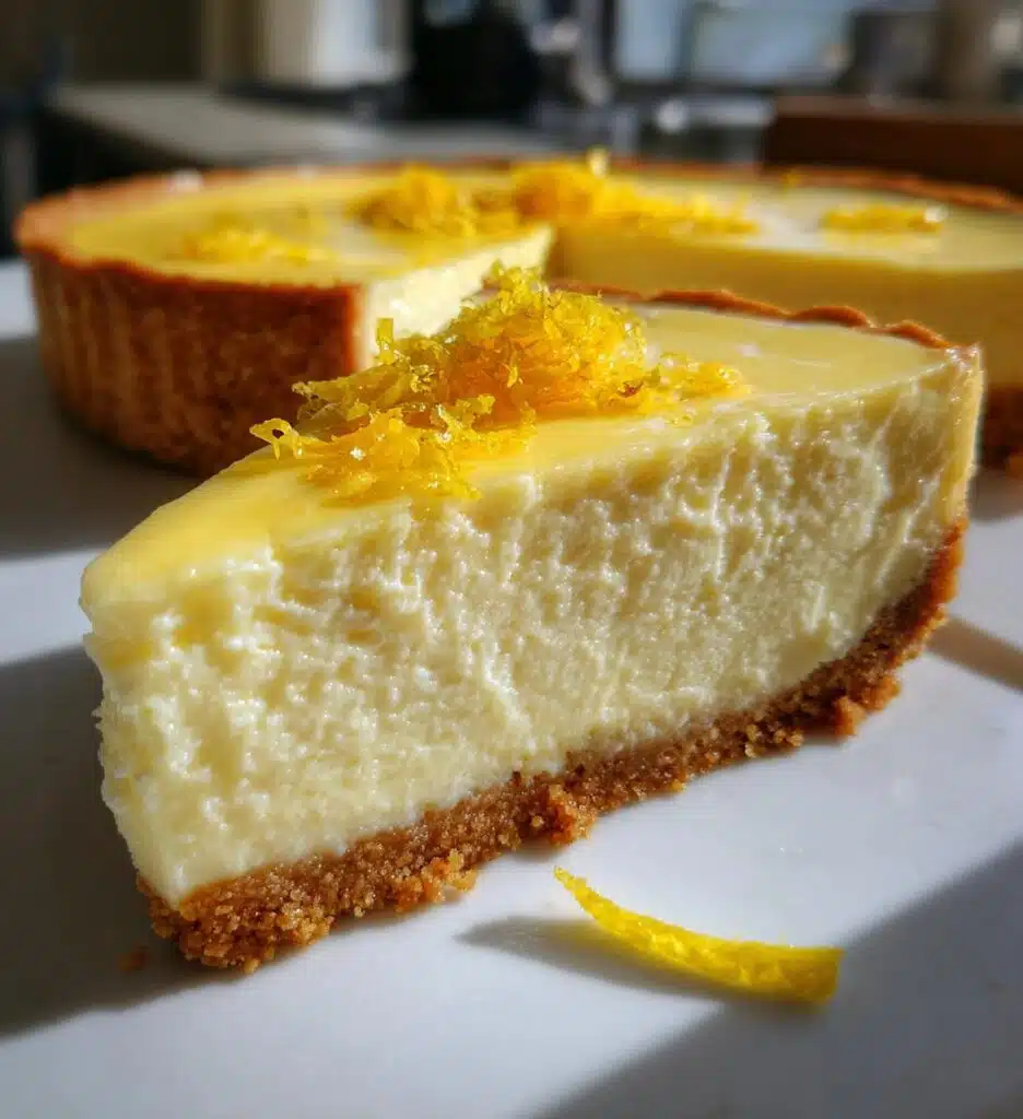 lemon cheesecake tart