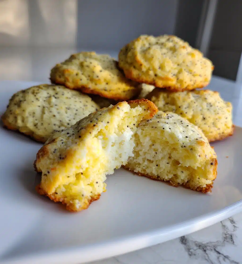 lemon poppy seed cheesecake cookies recipe - detail 1