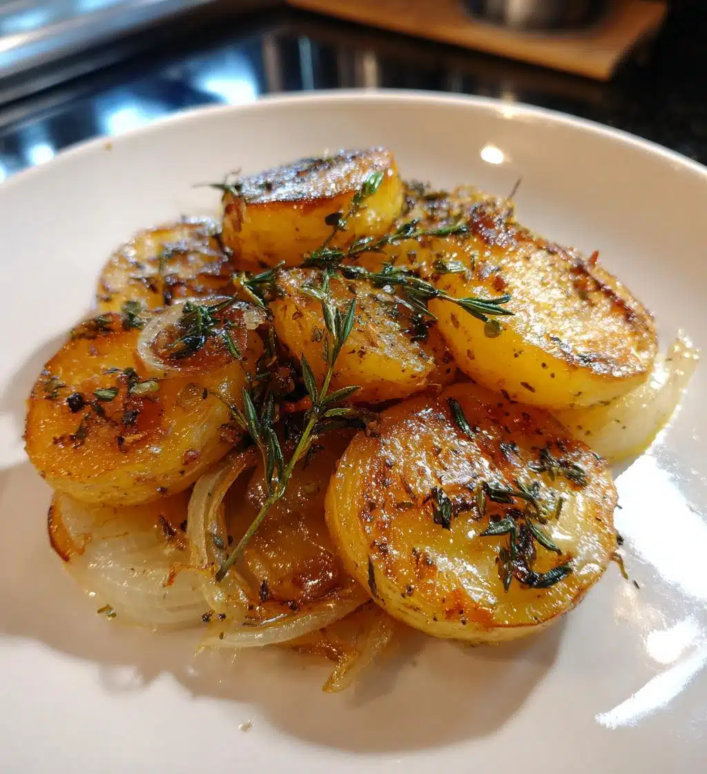 lyonnaise potatoes - detail 1