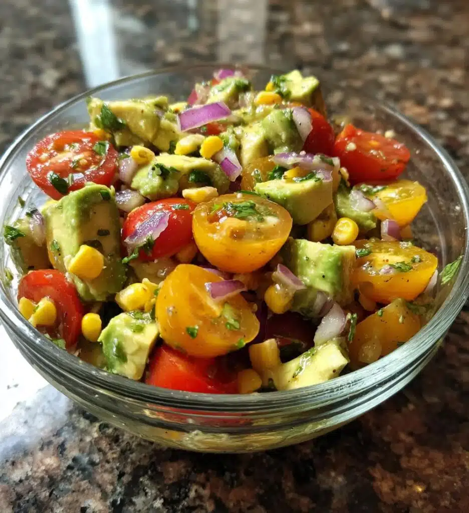 mexican avocado salad