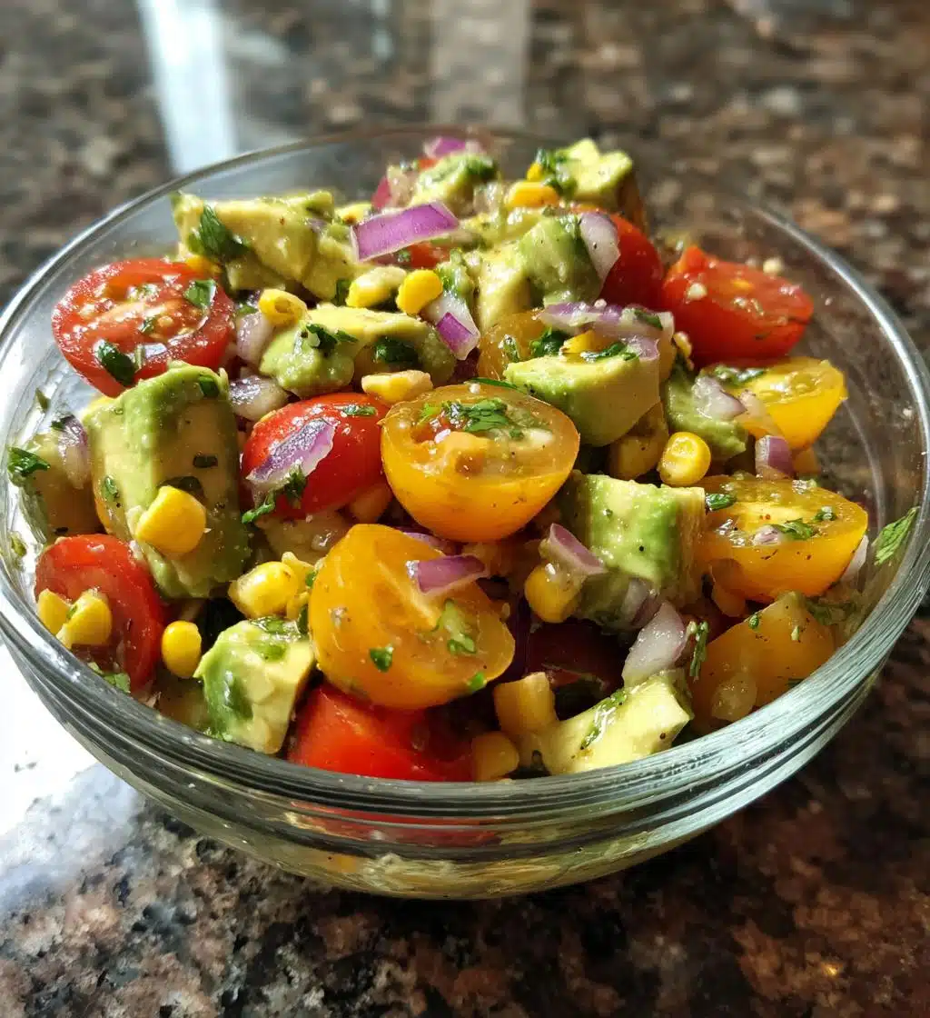 mexican avocado salad