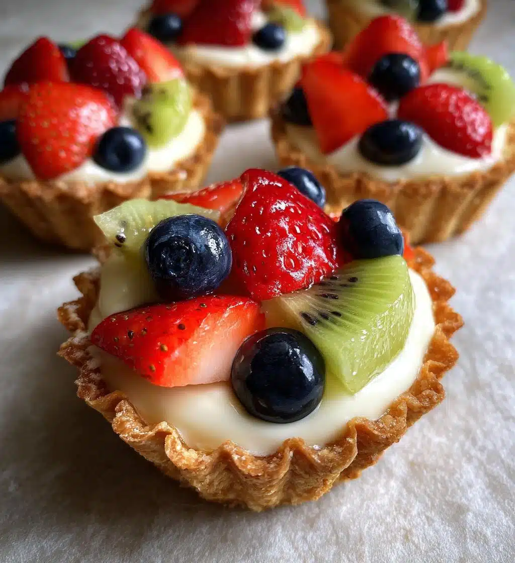 mini fruit tarts with pastry cream recipe - detail 1