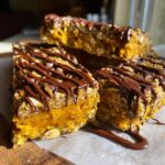no bake pumpkin bars vegan recipe