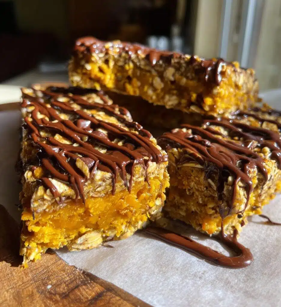no bake pumpkin bars vegan recipe