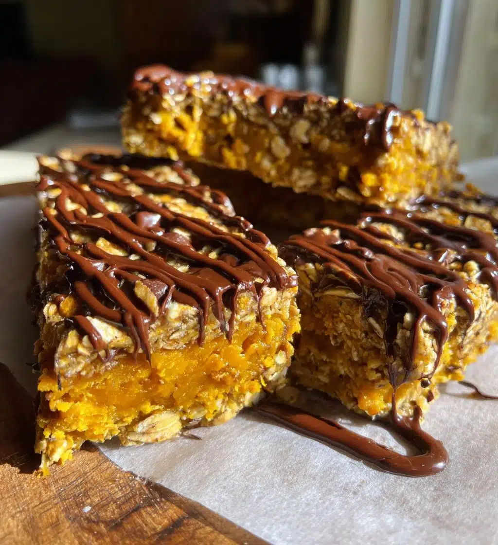 no bake pumpkin bars vegan recipe