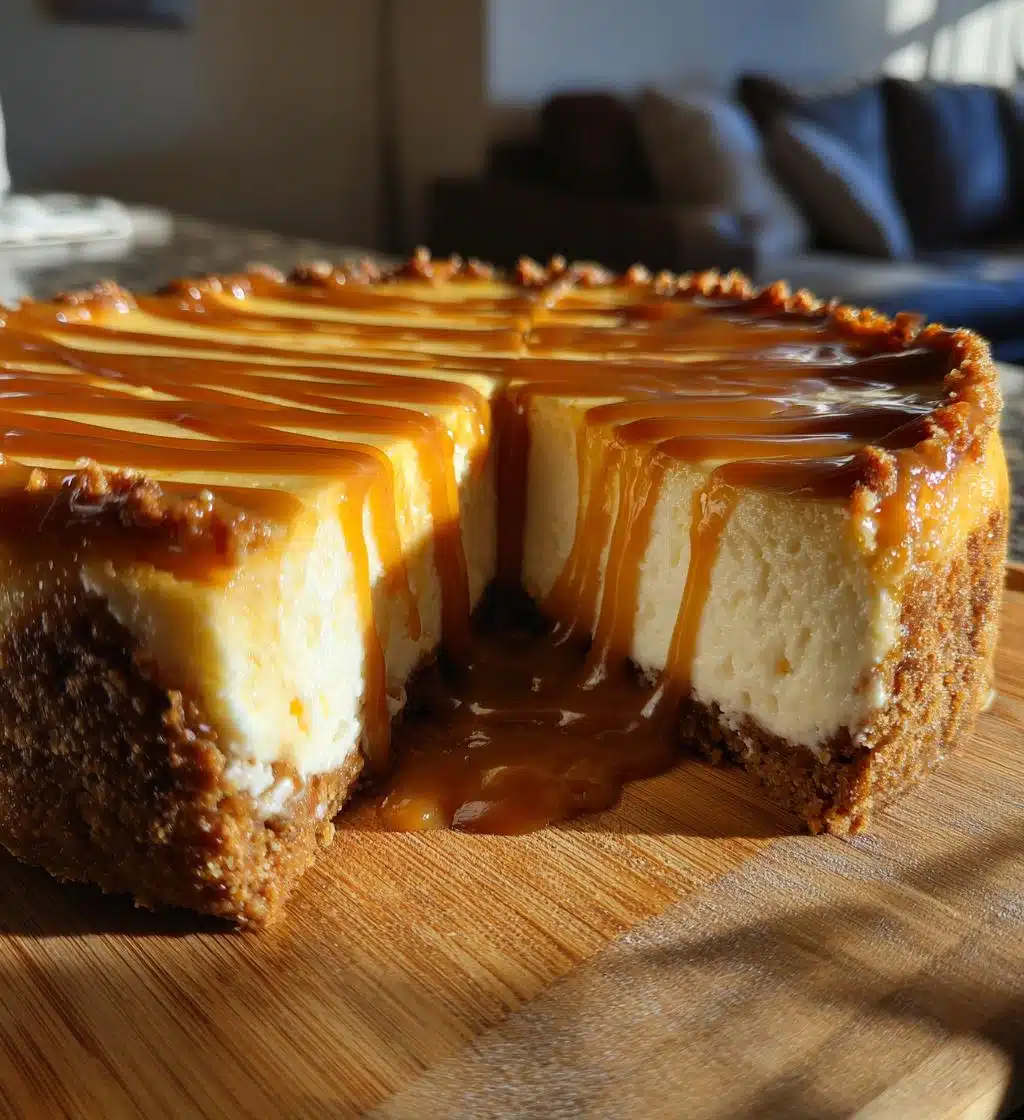 no bake salted caramel cheesecake recipe - detail 1