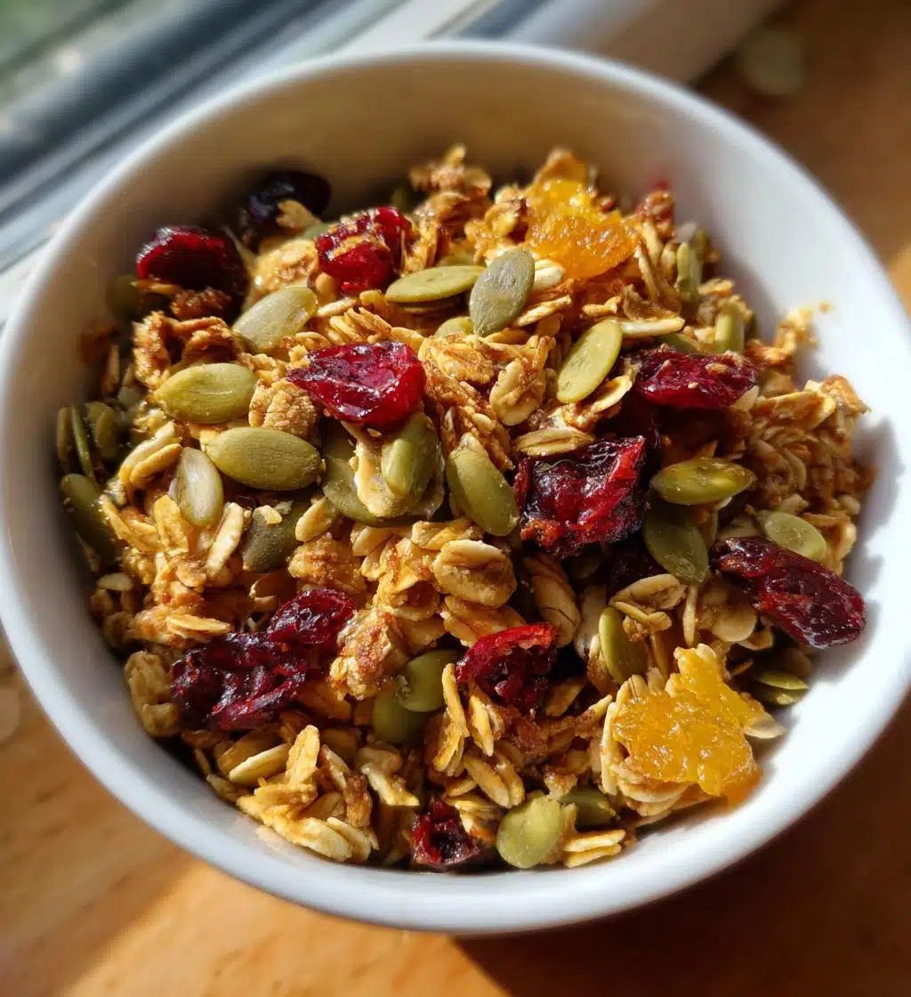 nut free granola - detail 1