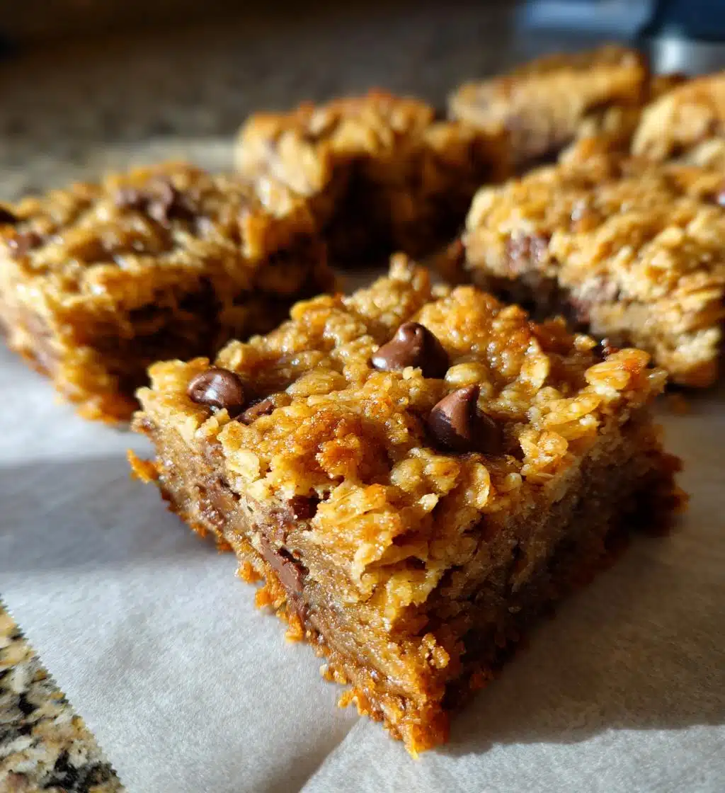 oatmeal chocolate chip bars