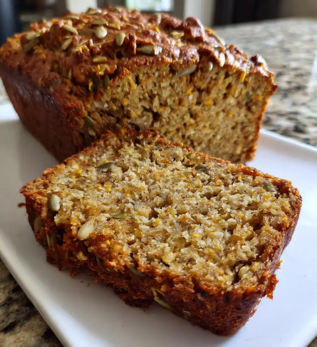 oatmeal seed bread - detail 1