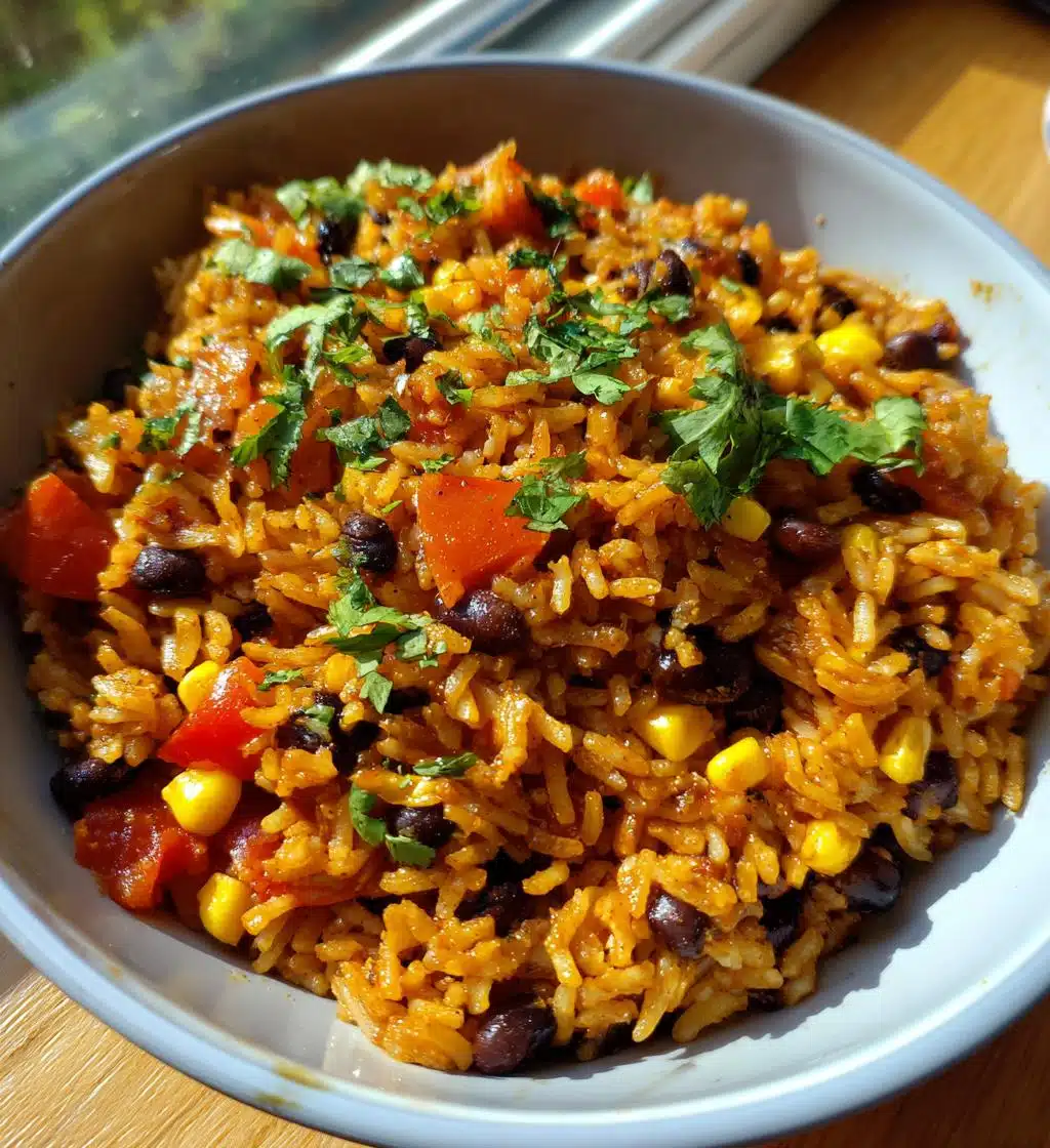 one pan mexican rice - detail 1
